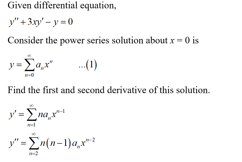 Advanced Math homework question answer, step 1, image 1