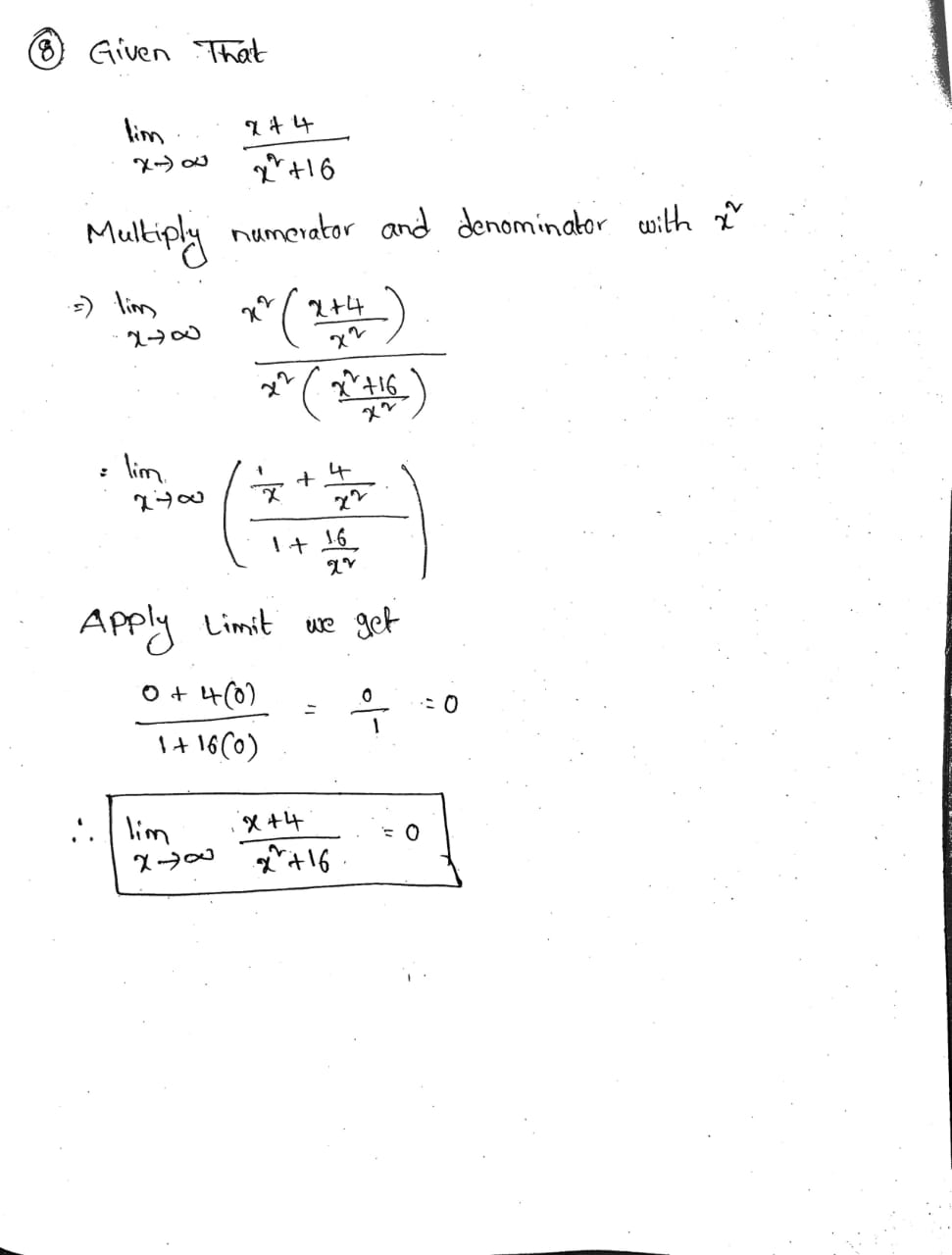 Calculus homework question answer, step 1, image 1