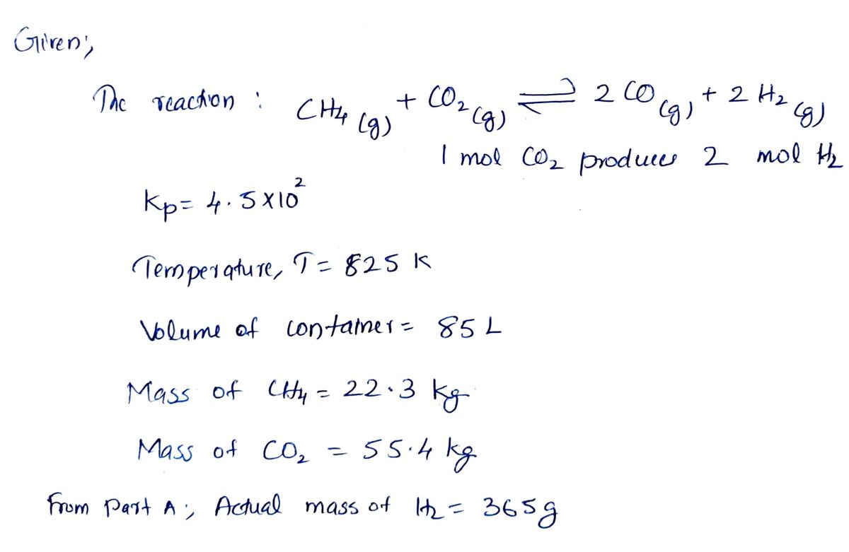 Solved The real gas behavior of ethanol can be expressed by