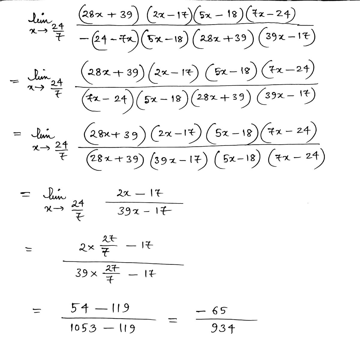 Calculus homework question answer, step 1, image 1