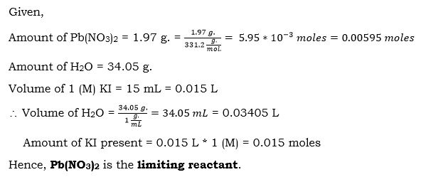 Chemistry homework question answer, step 1, image 1