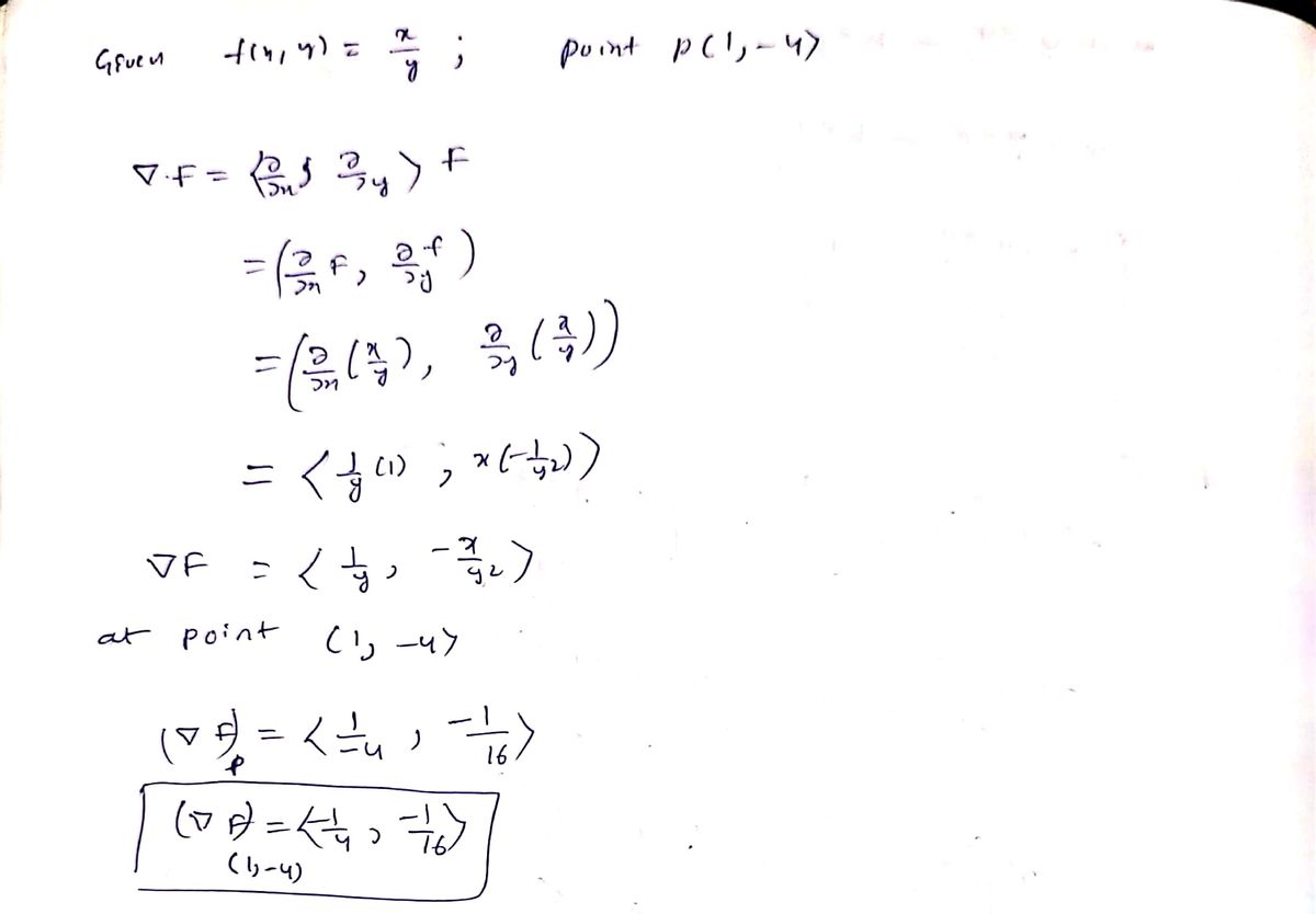 Answered Find The Directional Derivative Of Fx Bartleby 7366