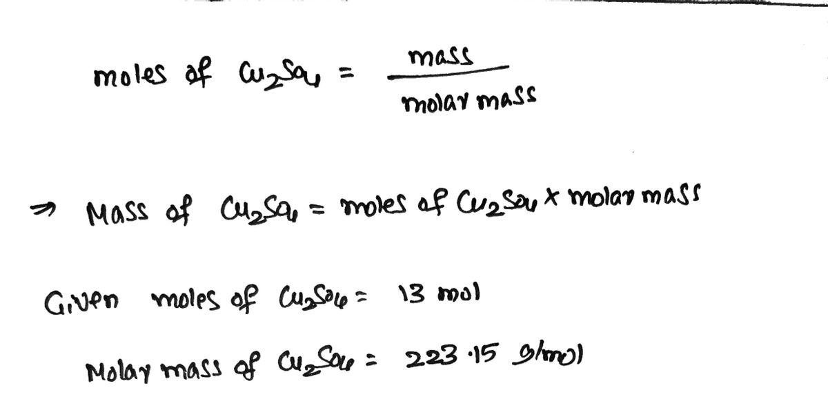 Chemistry homework question answer, step 1, image 1