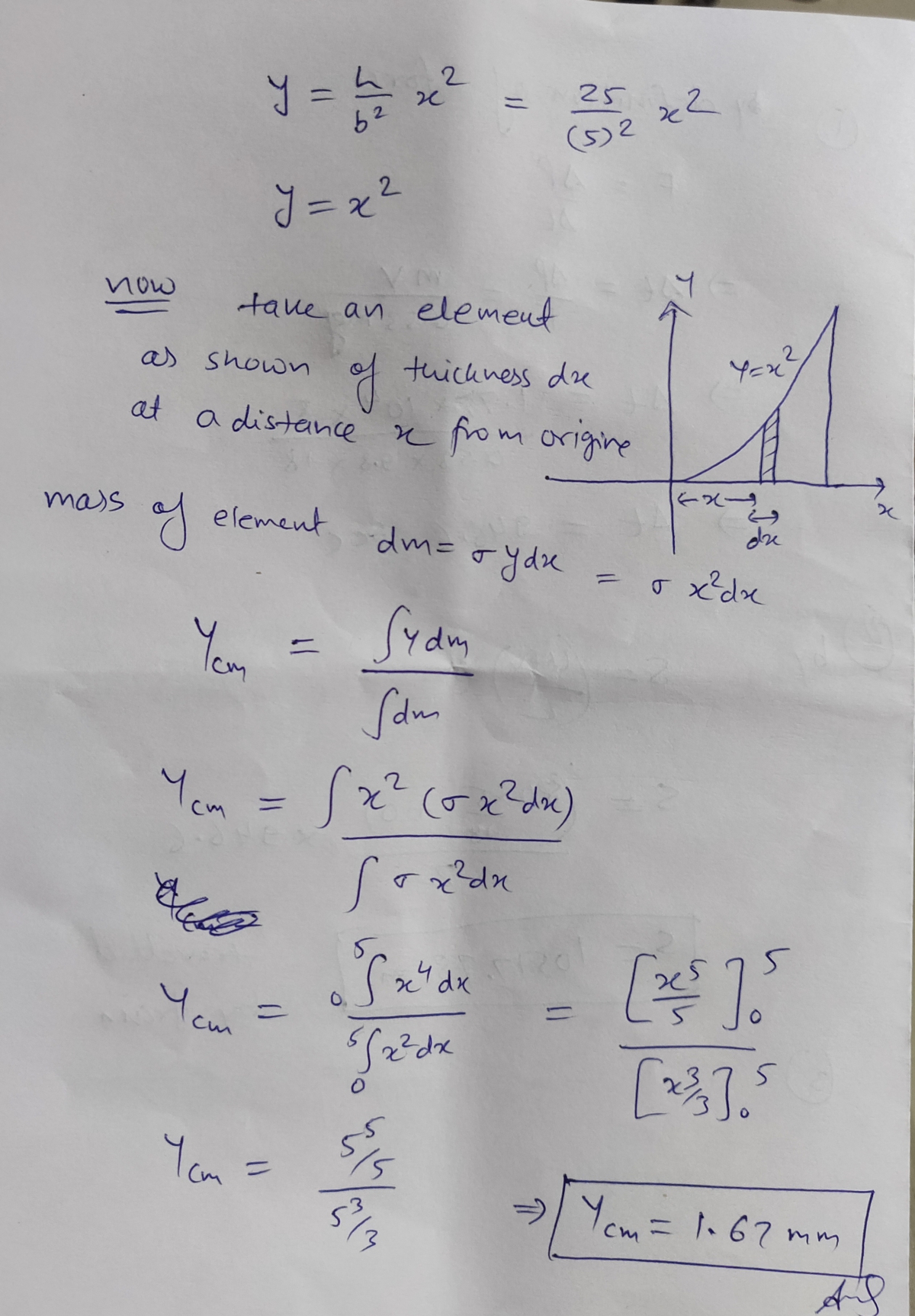 Physics homework question answer, step 1, image 1