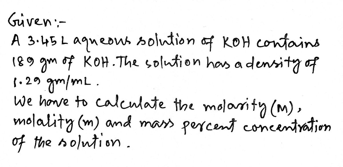 Chemistry homework question answer, step 1, image 1