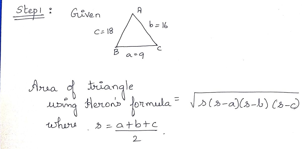 Trigonometry homework question answer, step 1, image 1