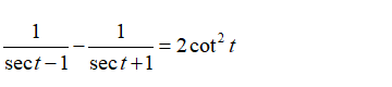 Trigonometry homework question answer, step 1, image 1