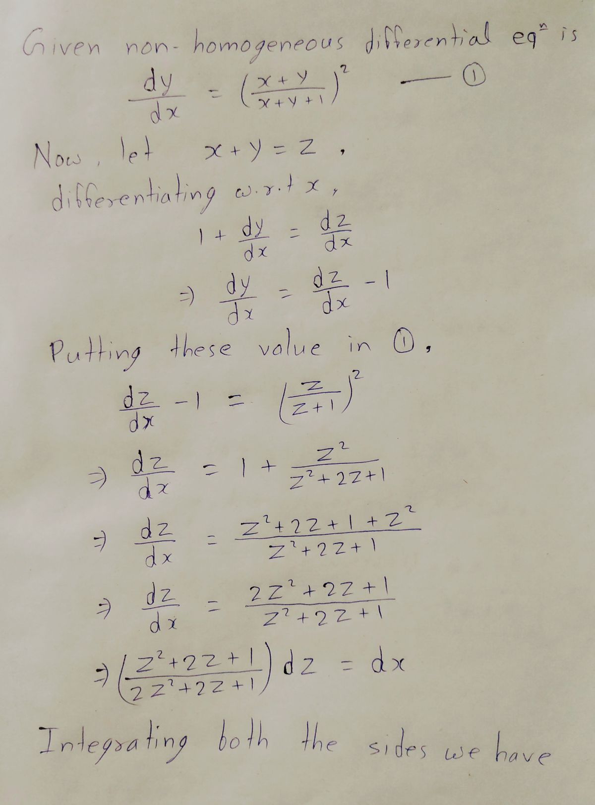 Advanced Math homework question answer, step 1, image 1