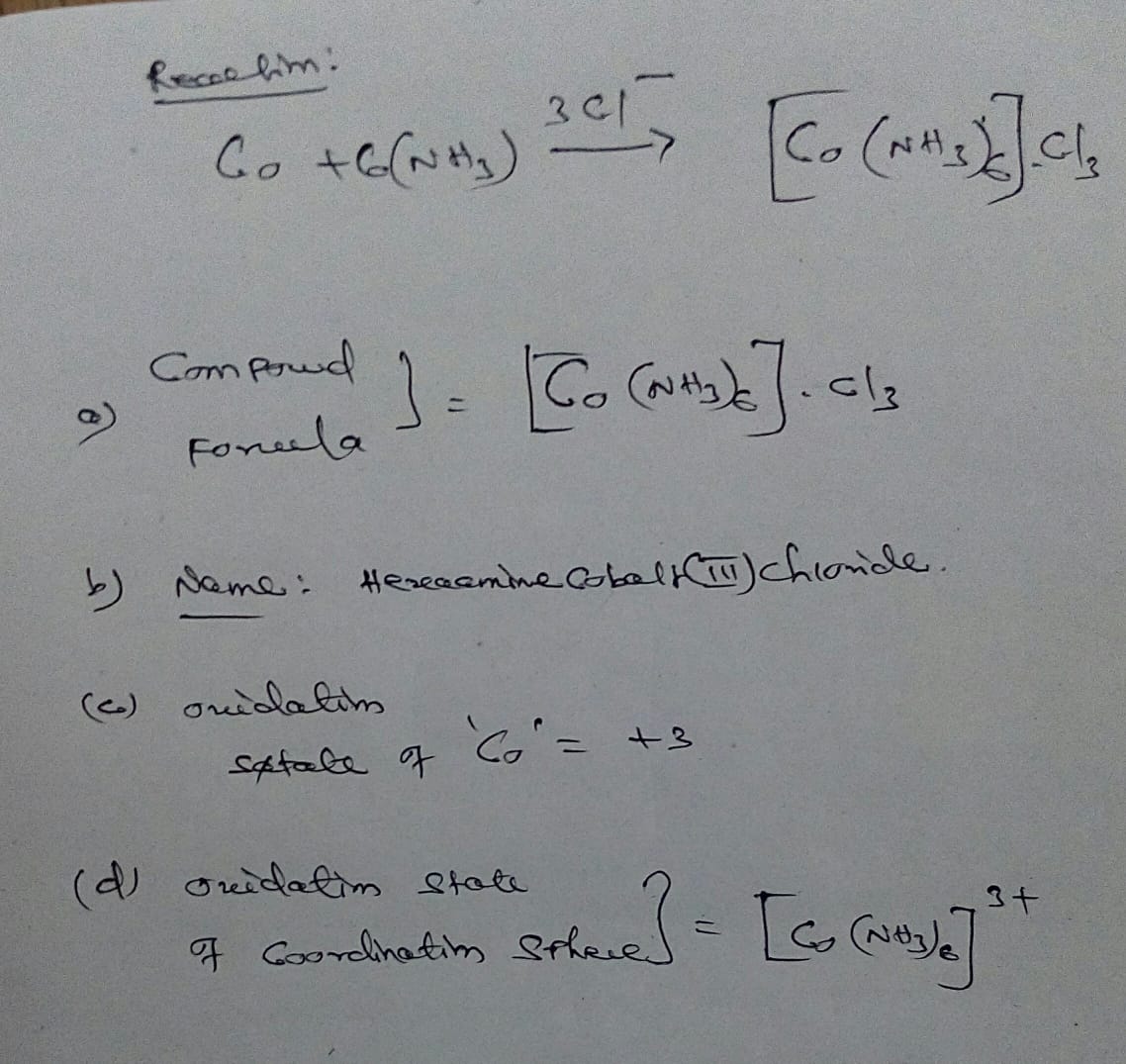 Chemistry homework question answer, step 1, image 1