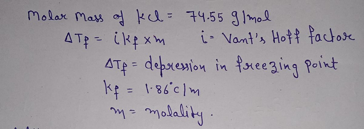 Chemistry homework question answer, step 1, image 1