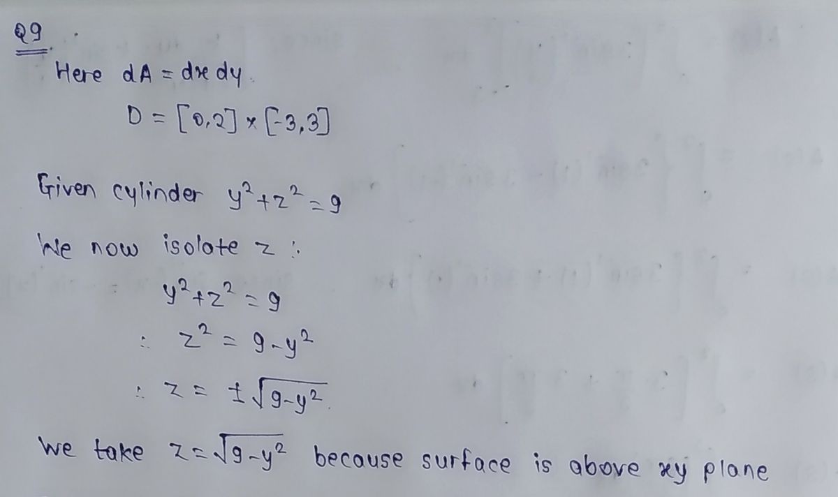 Advanced Math homework question answer, step 1, image 1