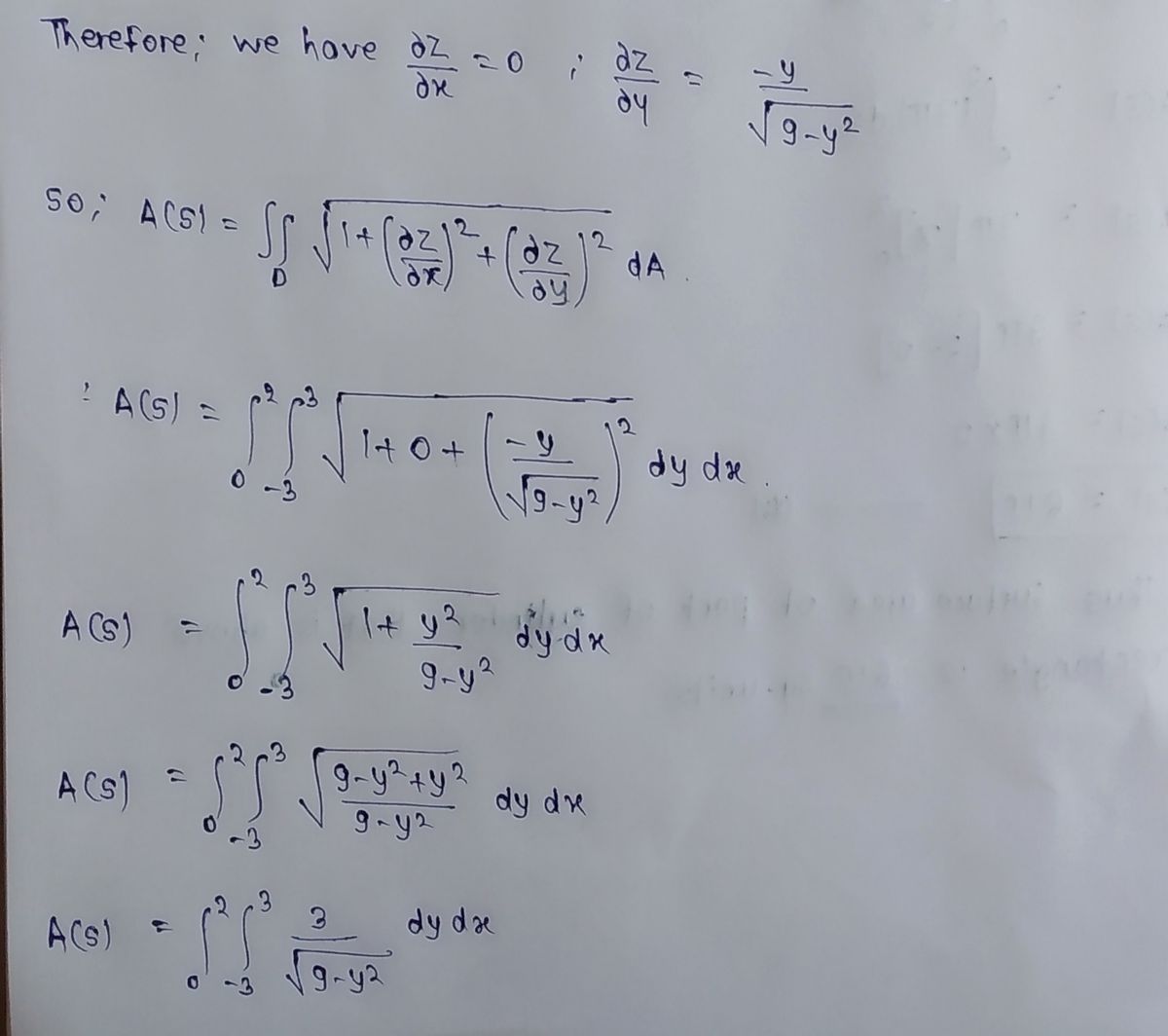 Advanced Math homework question answer, step 2, image 1