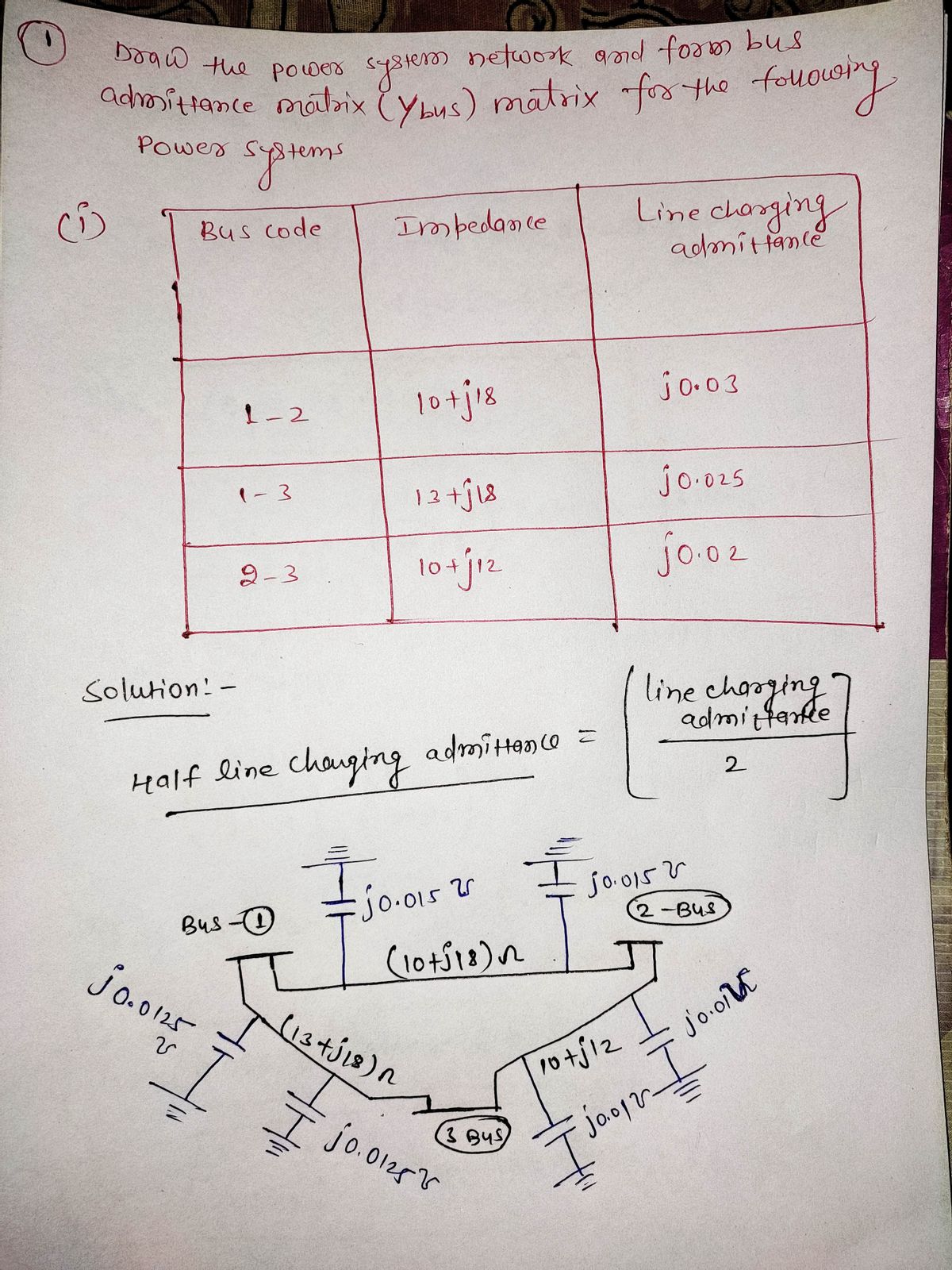 Electrical Engineering homework question answer, step 1, image 1