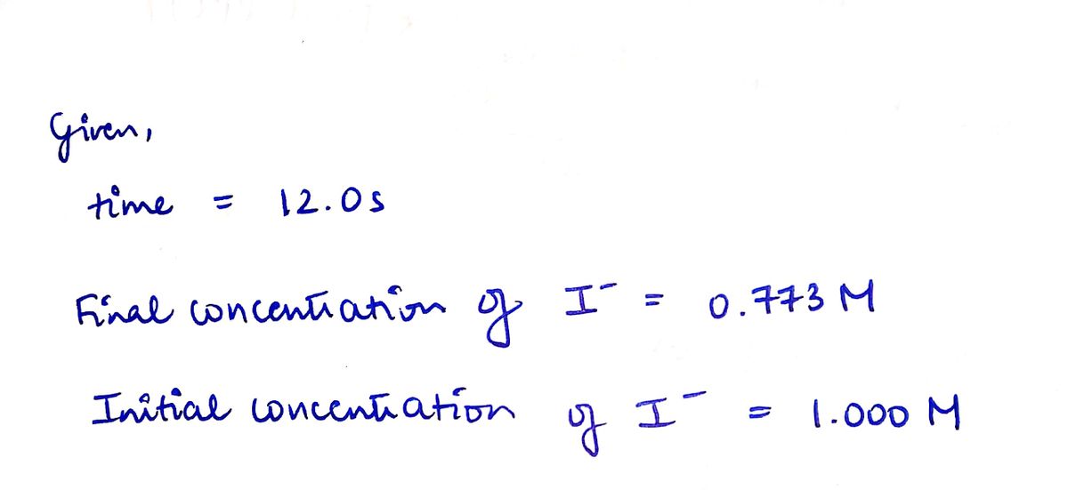 Chemistry homework question answer, step 1, image 1