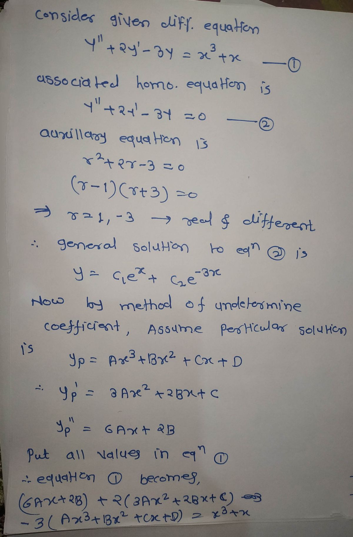 Advanced Math homework question answer, step 1, image 1