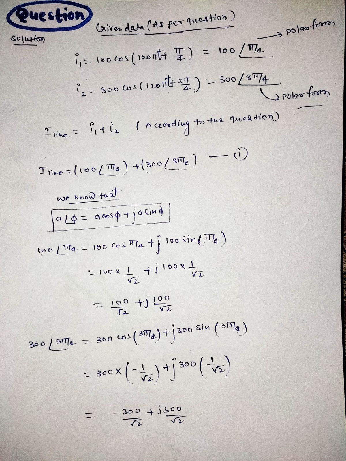 Electrical Engineering homework question answer, step 1, image 1