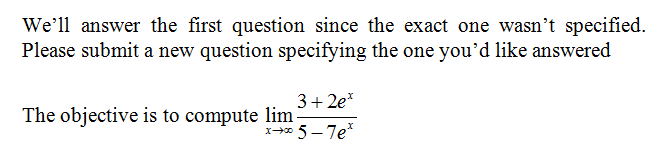 Calculus homework question answer, step 1, image 1