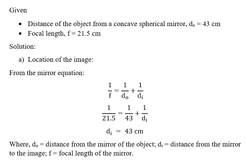 Physics homework question answer, step 1, image 1