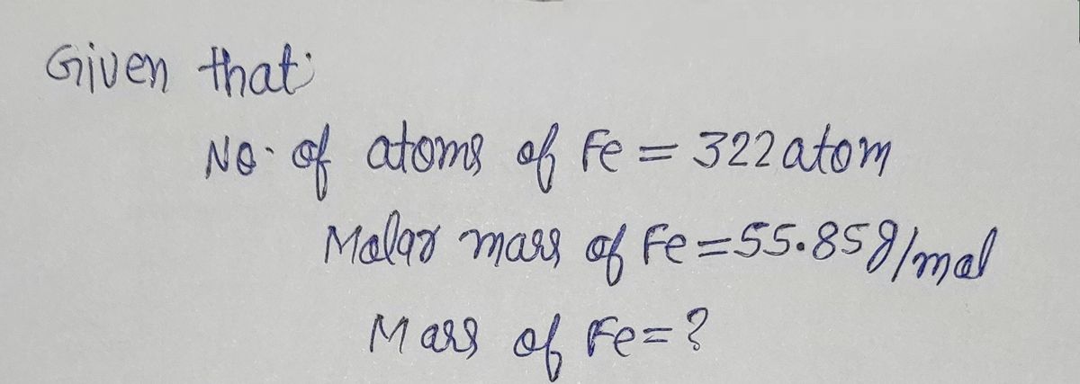 Chemistry homework question answer, step 1, image 1