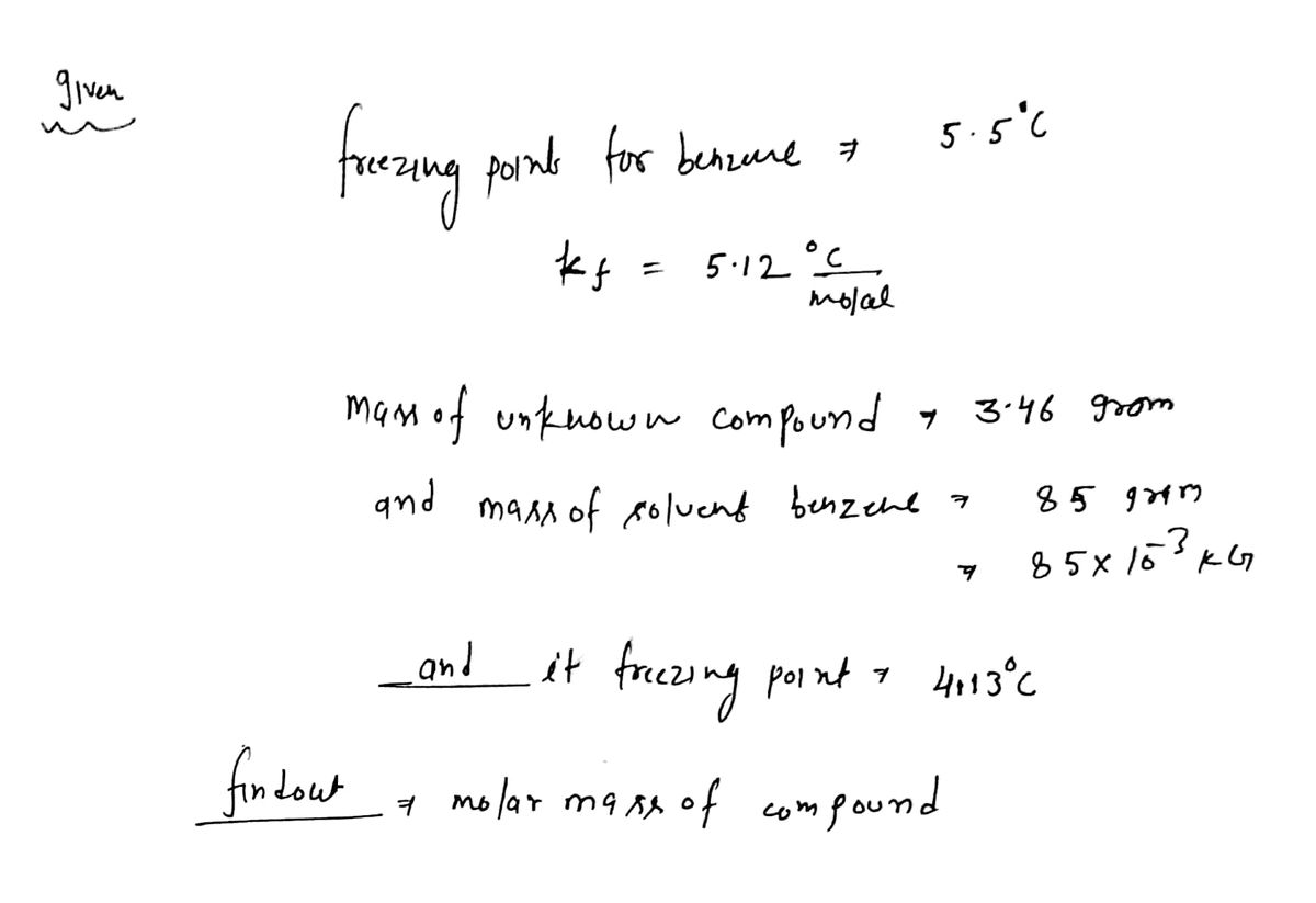 Chemistry homework question answer, step 1, image 1