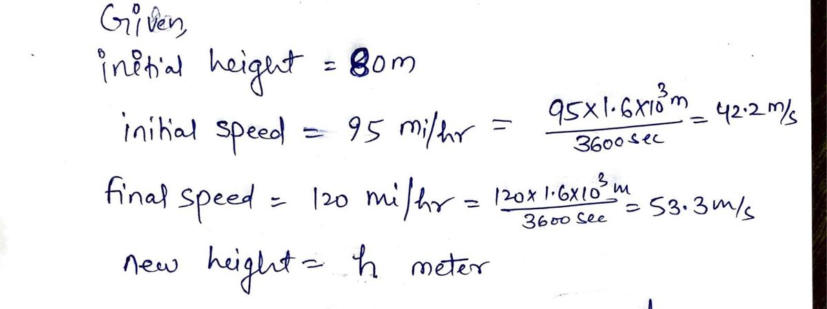 Physics homework question answer, step 1, image 1