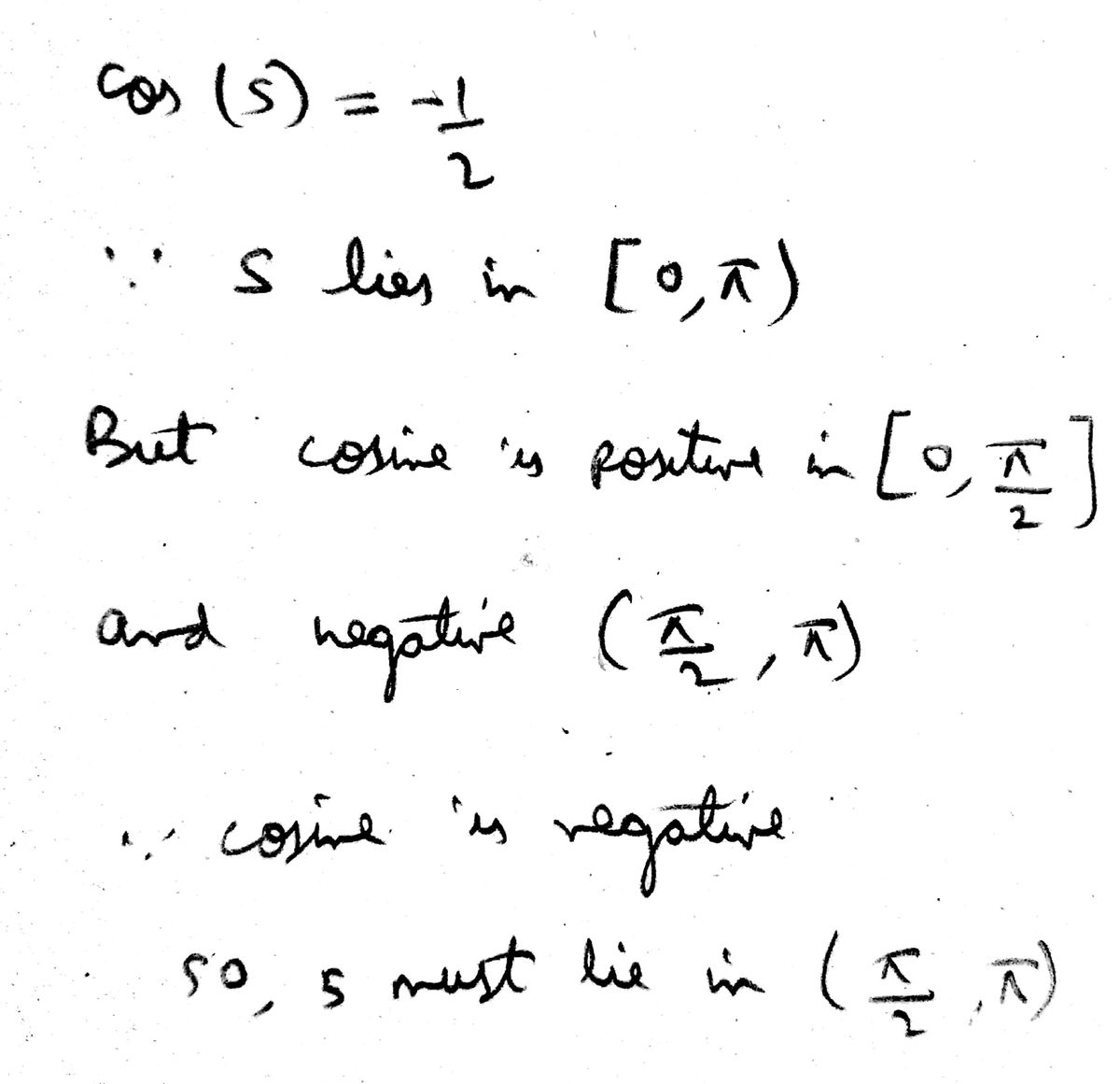 Trigonometry homework question answer, step 1, image 1