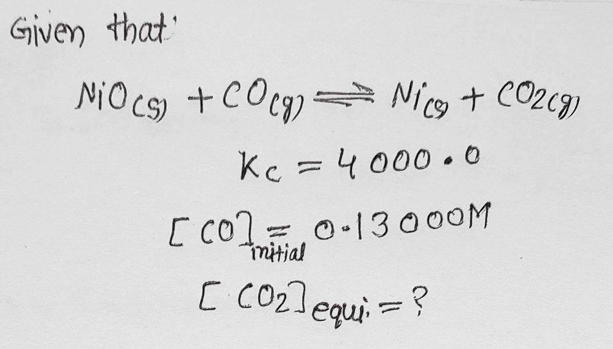 Chemistry homework question answer, step 1, image 1