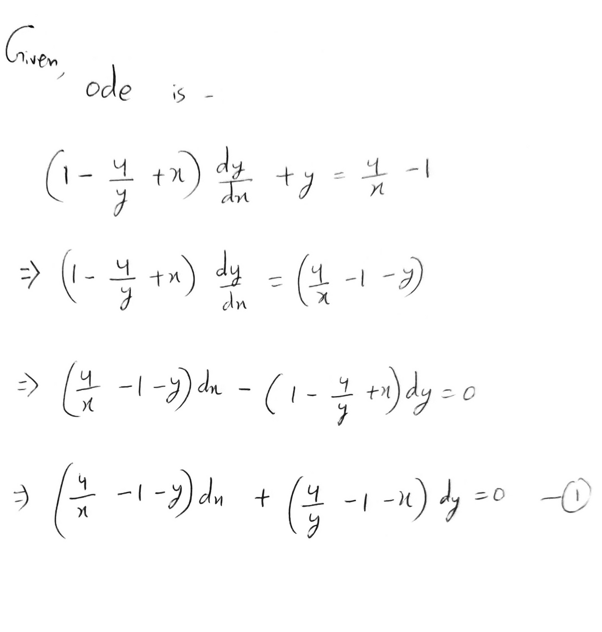 Advanced Math homework question answer, step 1, image 1