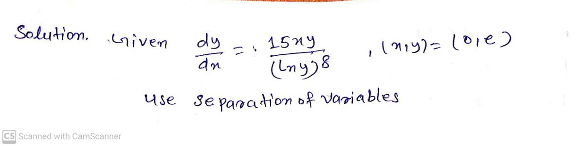 Advanced Math homework question answer, step 1, image 1