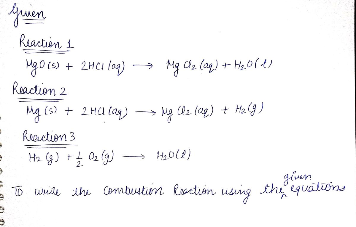 Chemistry homework question answer, step 1, image 1