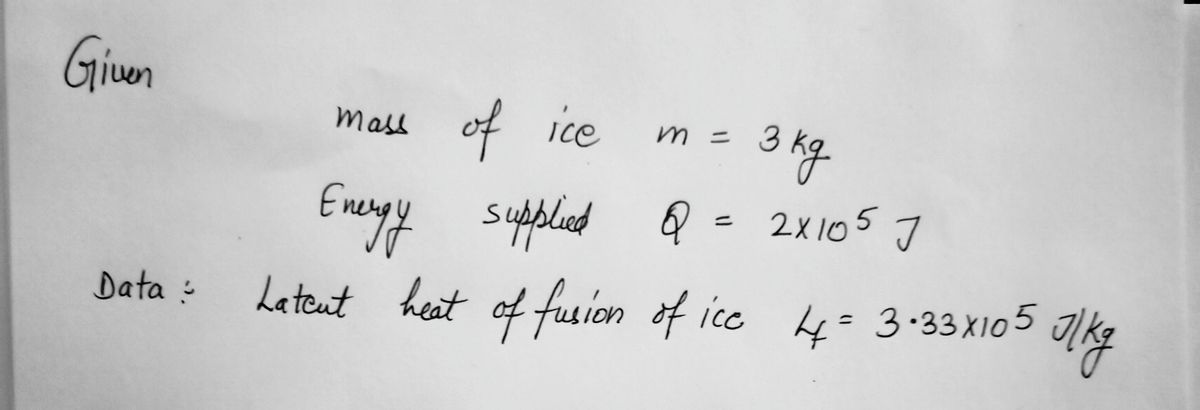 Physics homework question answer, step 1, image 1