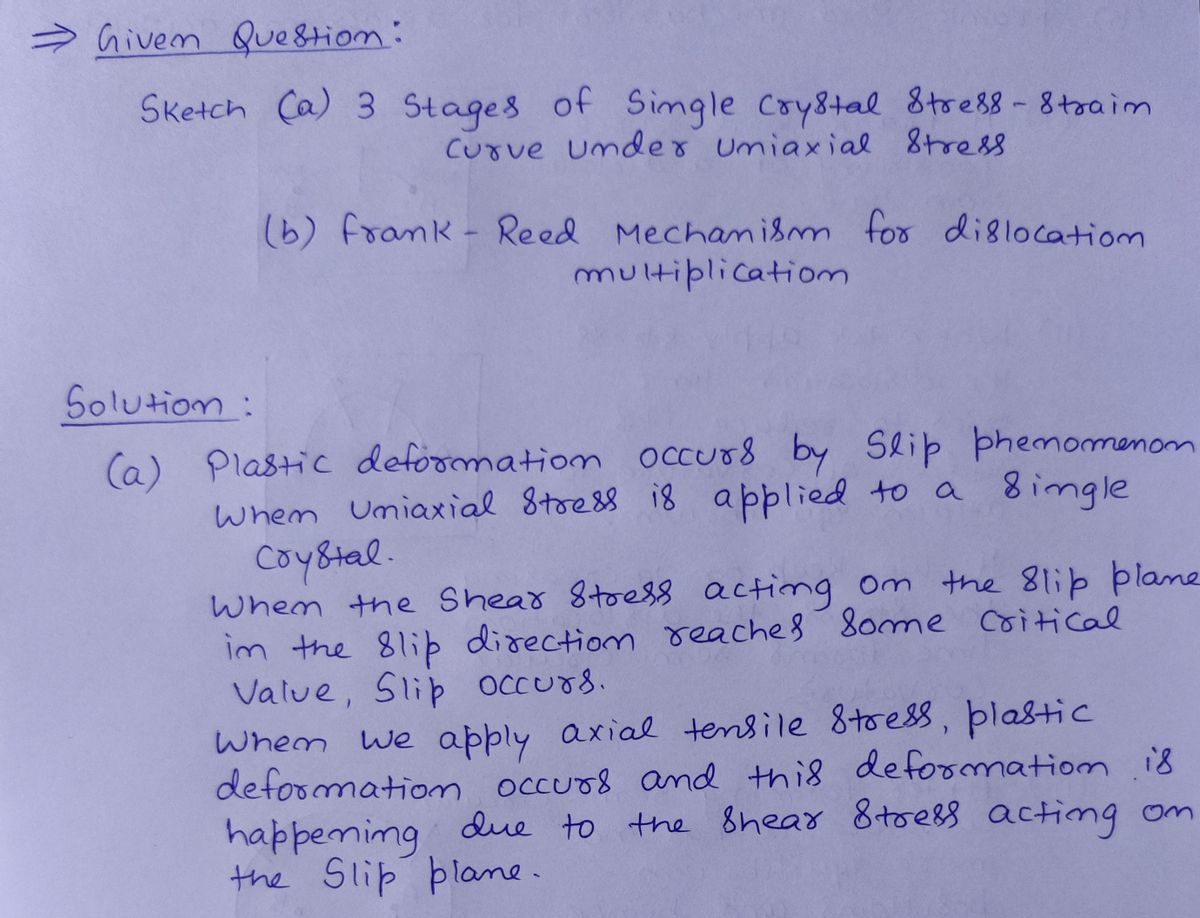 Mechanical Engineering homework question answer, step 1, image 1