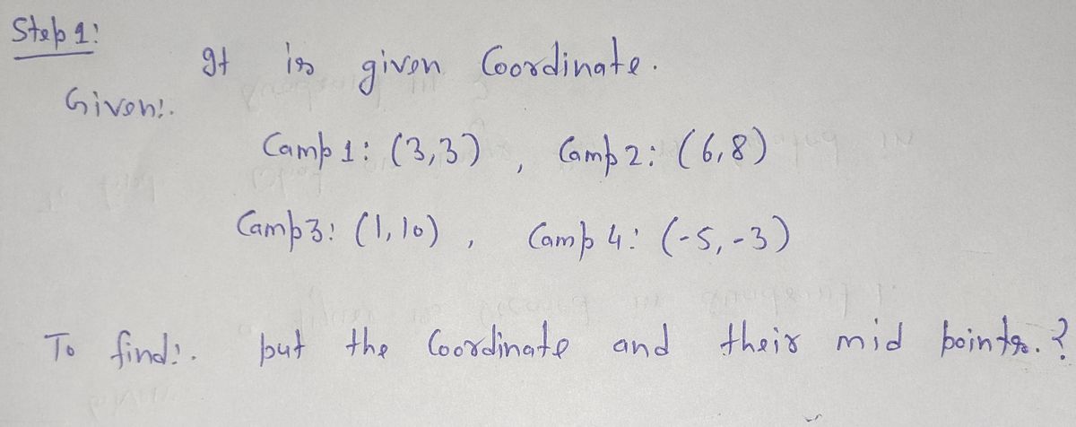 Geometry homework question answer, step 1, image 1