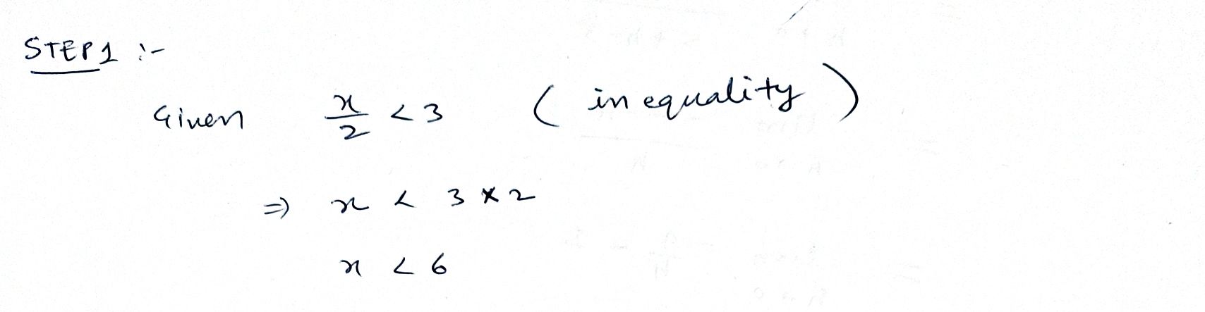 Algebra homework question answer, step 1, image 1