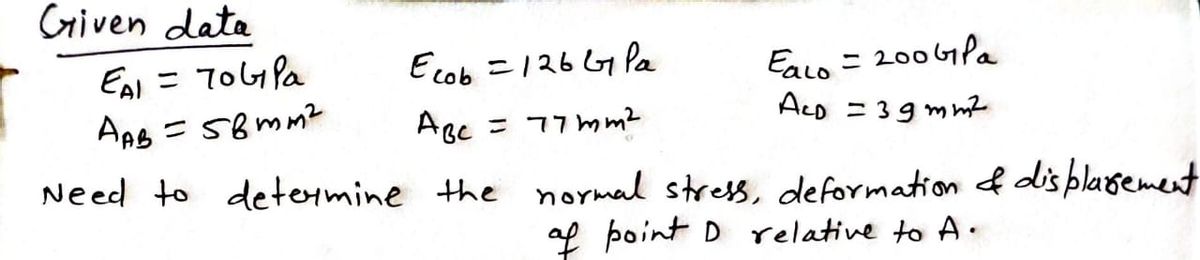 Mechanical Engineering homework question answer, step 1, image 1