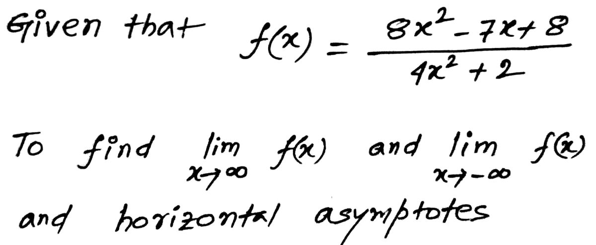 Calculus homework question answer, step 1, image 1