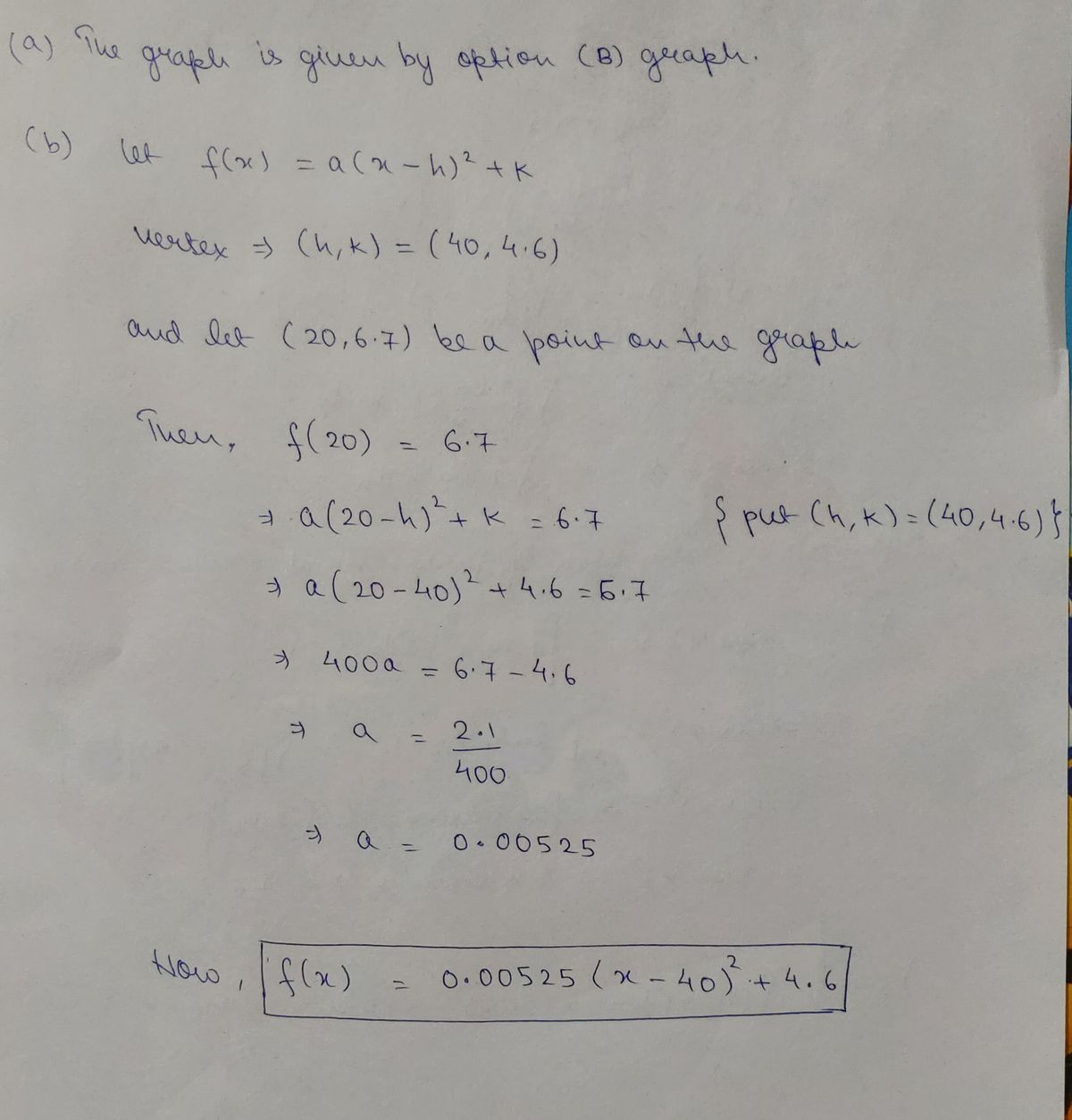 Algebra homework question answer, step 1, image 1