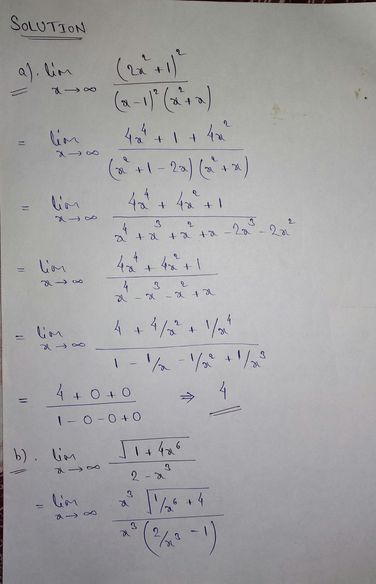 Calculus homework question answer, step 1, image 1