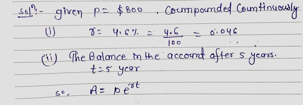 You borrowed 800 dollars at an annual compound interest rate 5% and  compounded semi-annually. How much money will be accumulated after 4 years?  I used the formula A=P(1+i) ^n, but I don't