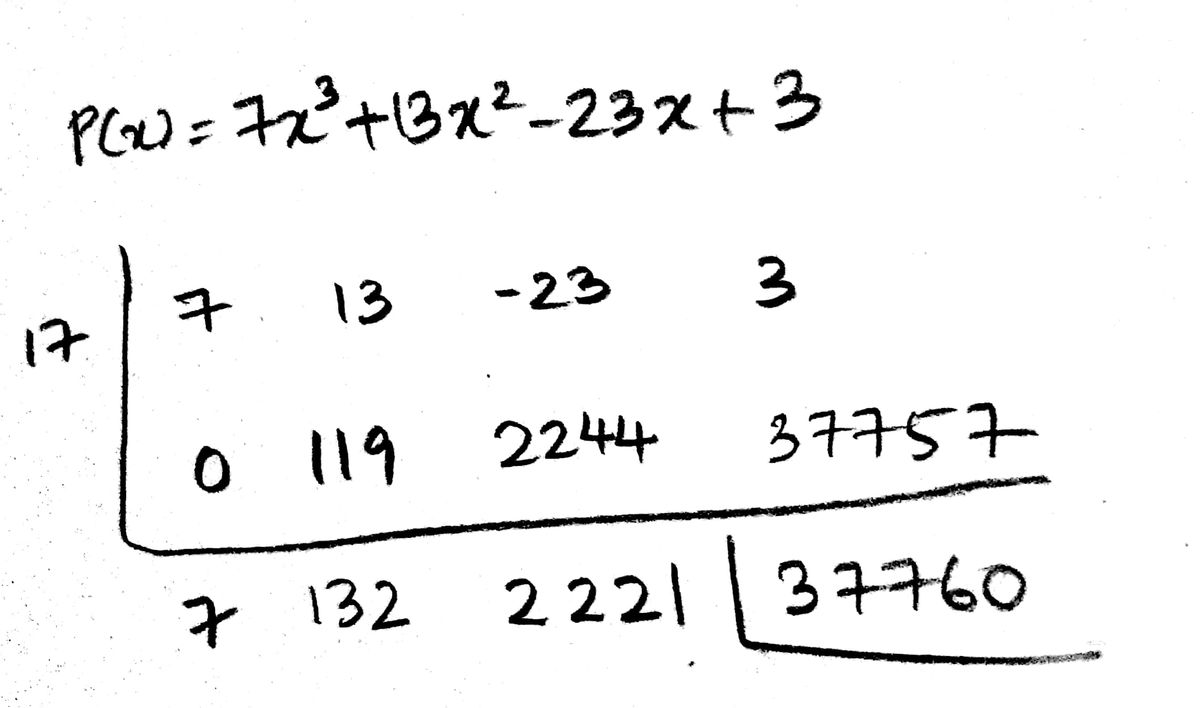 Algebra homework question answer, step 1, image 1