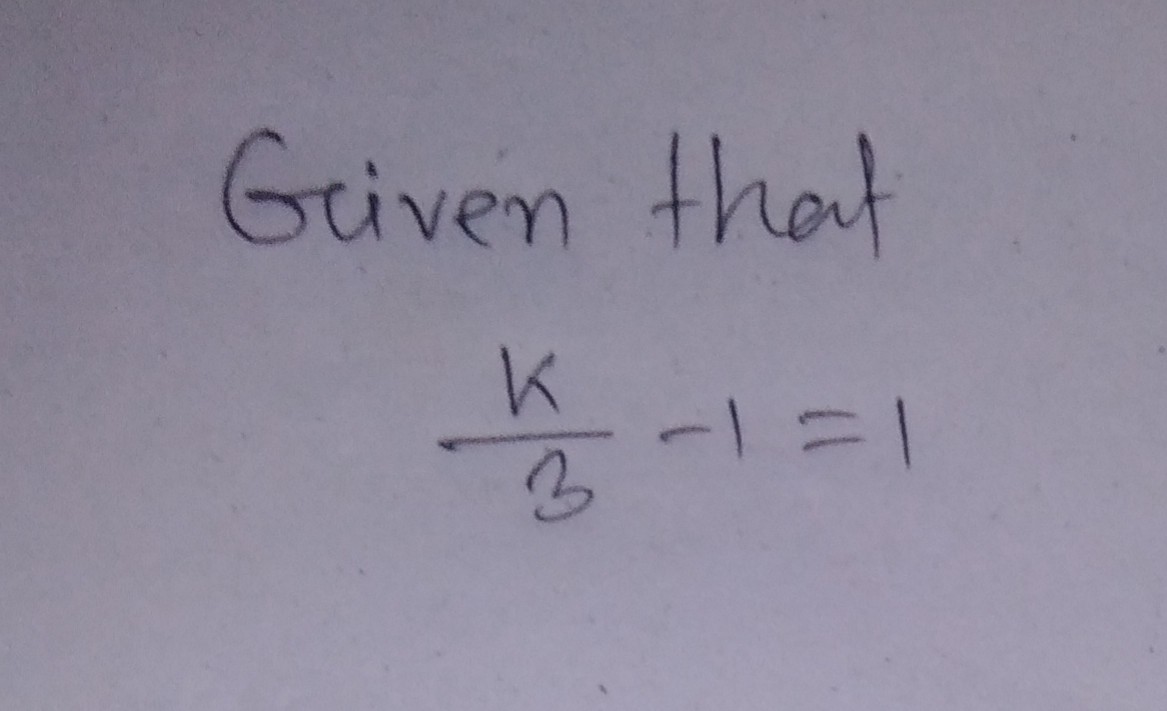 Algebra homework question answer, step 1, image 1