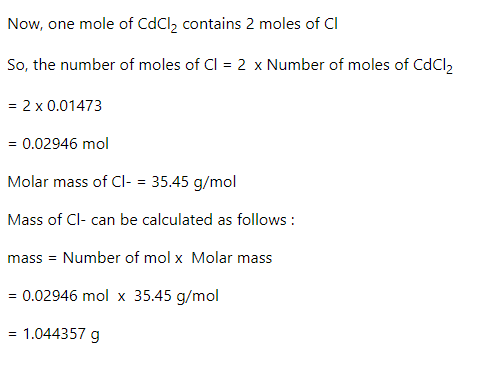 Chemistry homework question answer, step 2, image 1