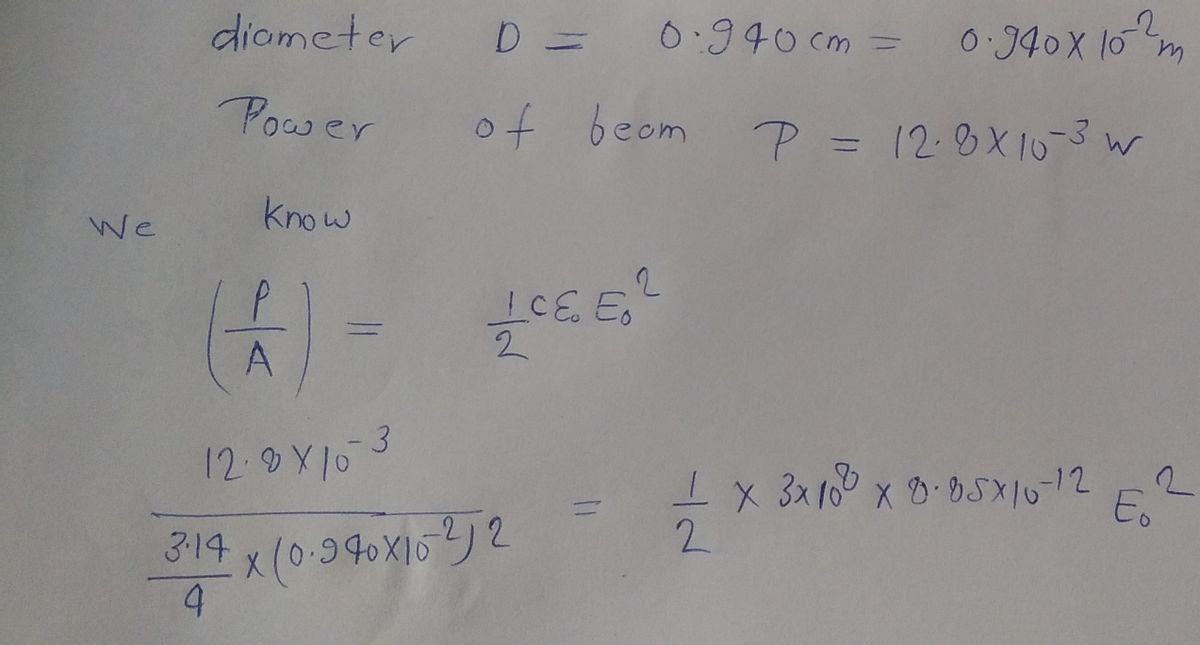 Physics homework question answer, step 1, image 1