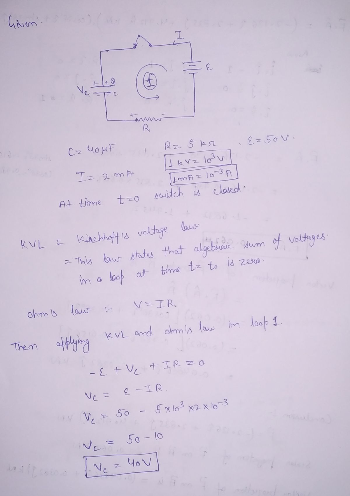 Physics homework question answer, step 1, image 1