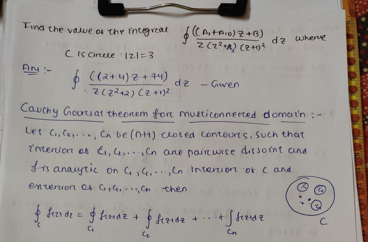 Advanced Math homework question answer, step 1, image 1