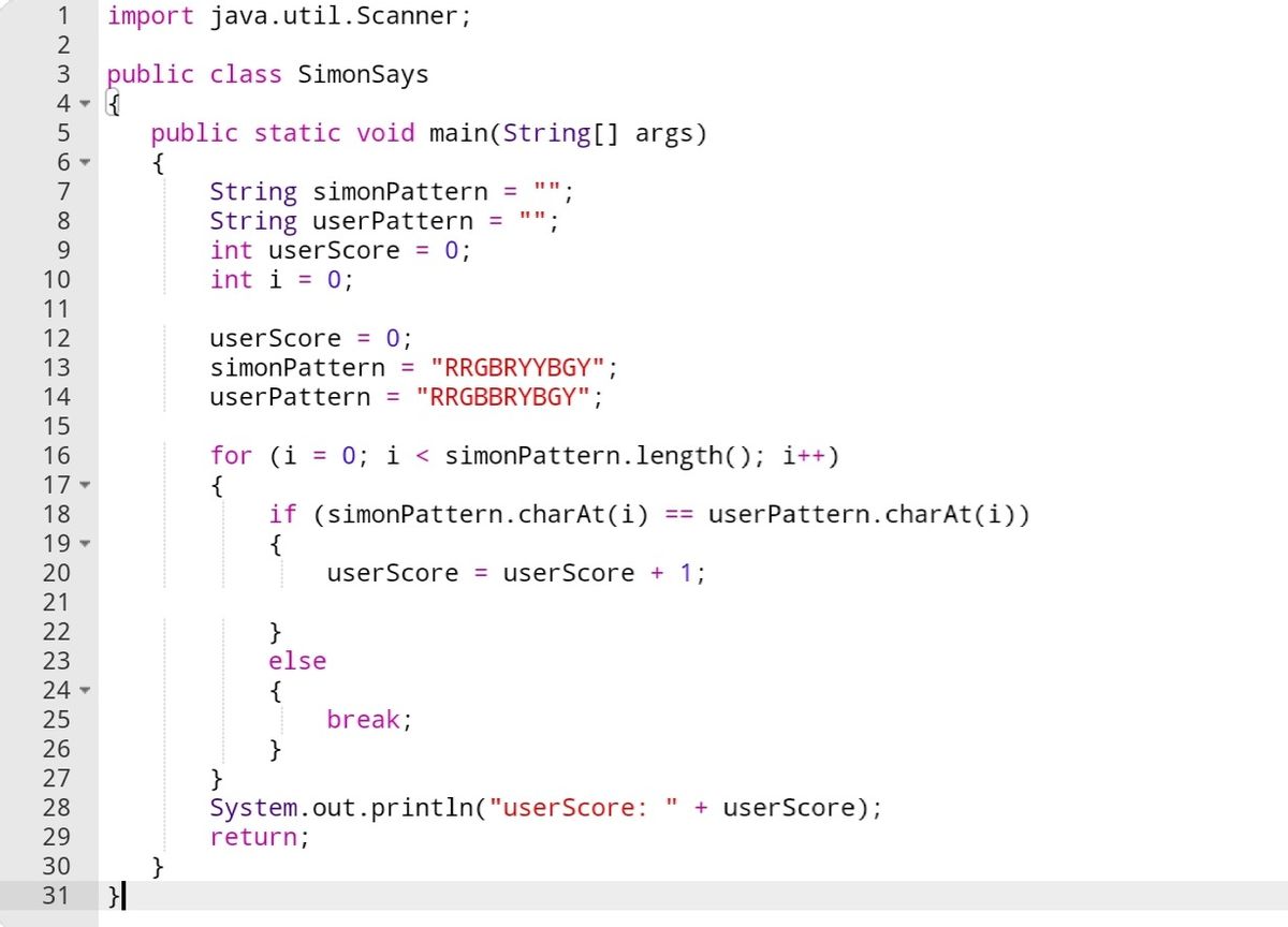 java - Simon Says: Optimizations! - Code Review Stack Exchange