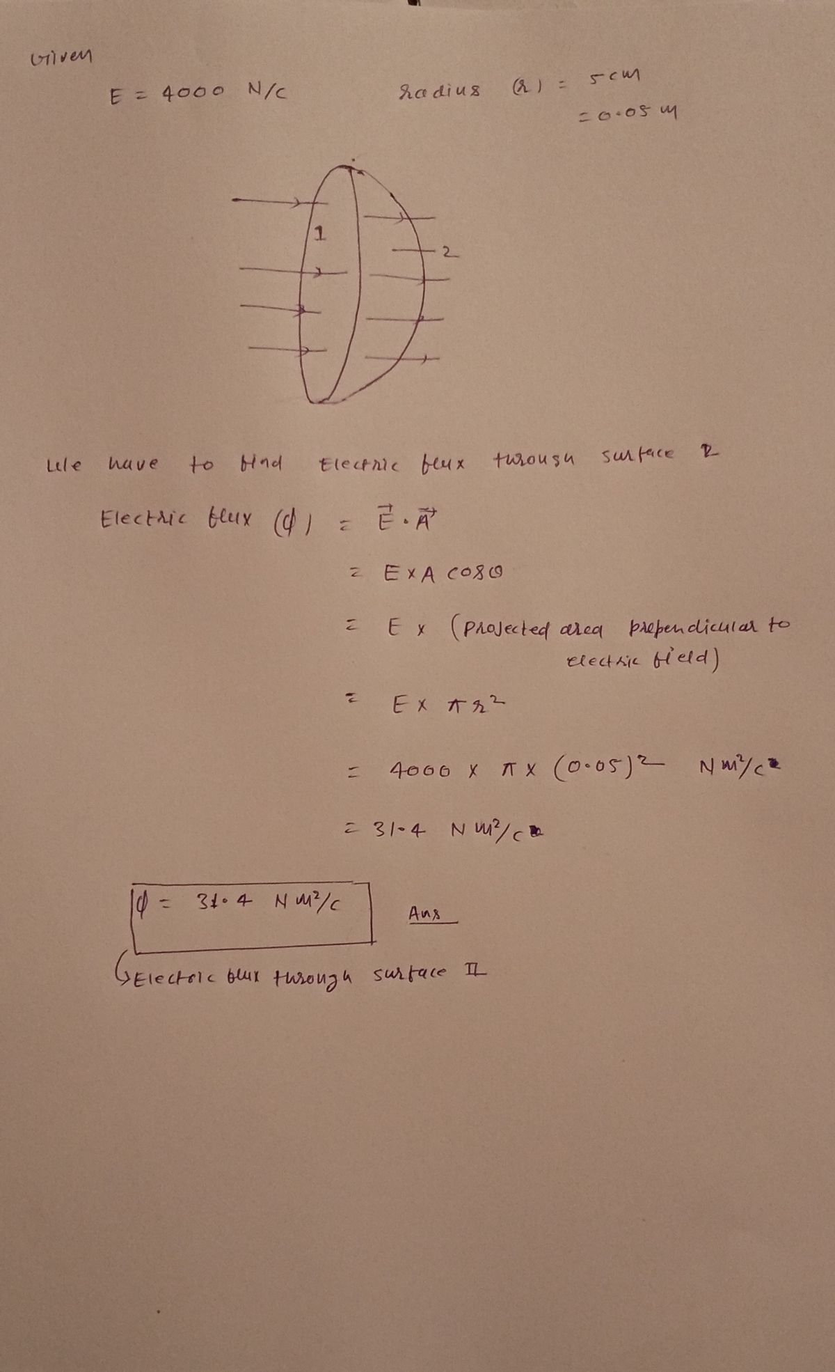 Physics homework question answer, step 1, image 1