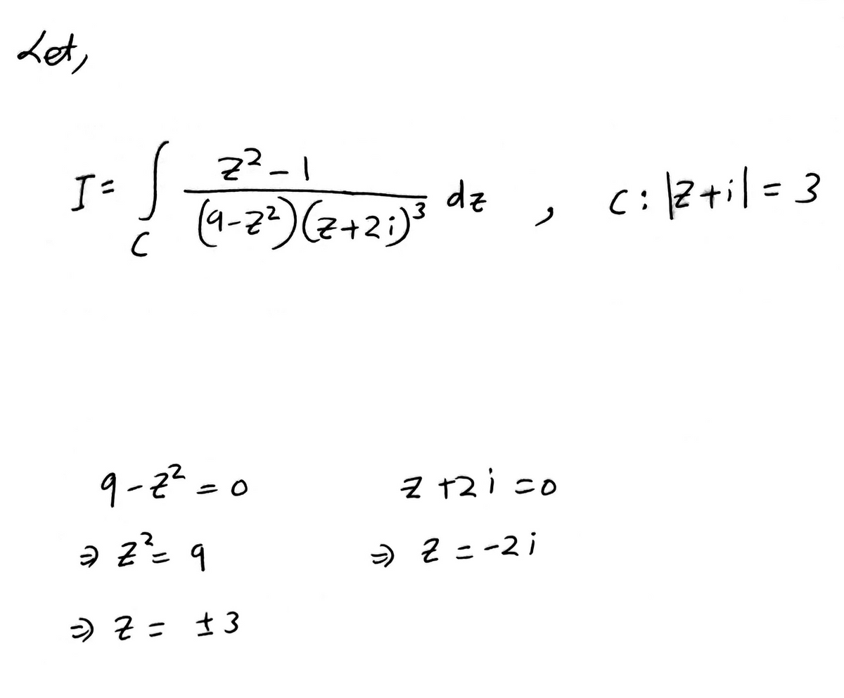 Advanced Math homework question answer, step 1, image 1