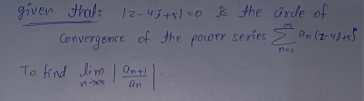 Advanced Math homework question answer, step 1, image 1