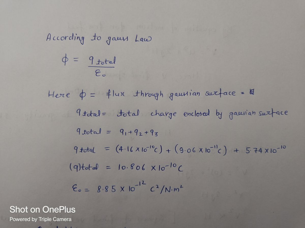 Physics homework question answer, step 1, image 1